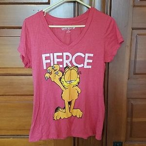 Garfield the cat women's tshirt